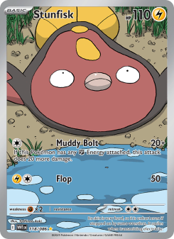 Stunfisk - pokemon TCG Card