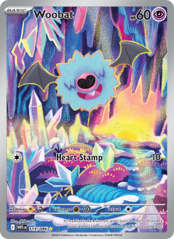 Woobat - pokemon TCG Card