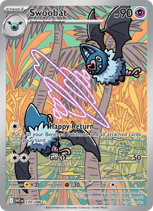 Swoobat - Pokémon TCG Card