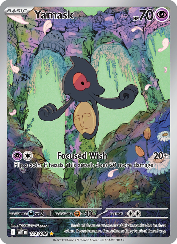 Yamask - Pokémon TCG Card