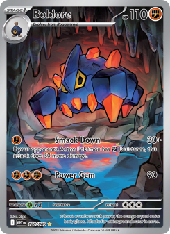 Boldore - pokemon TCG Card