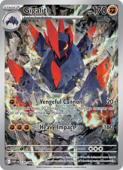 Gigalith - pokemon TCG Card