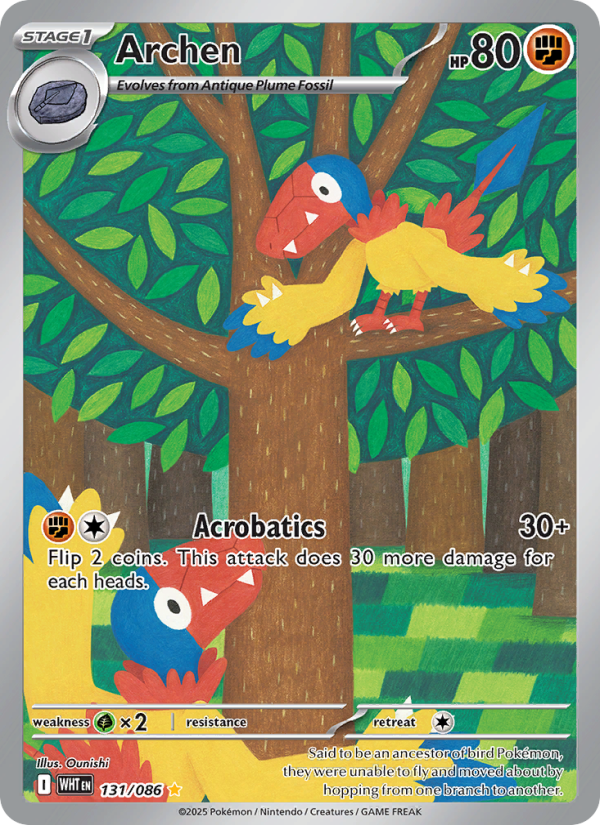 Archen - Pokémon TCG Card