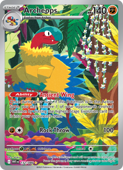 Archeops - pokemon TCG Card