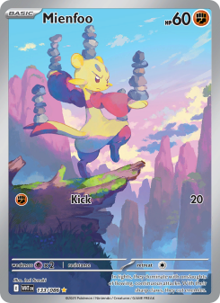 Mienfoo - pokemon TCG Card