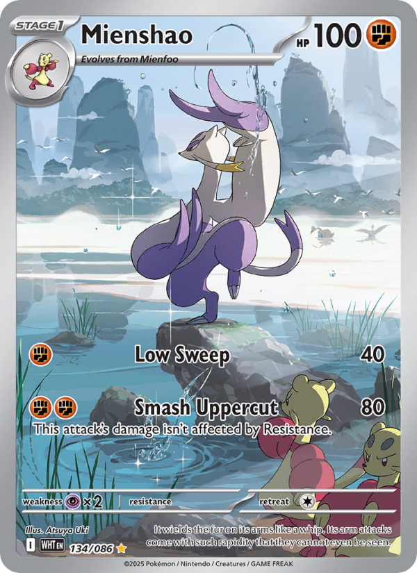 Mienshao - Pokémon TCG Card