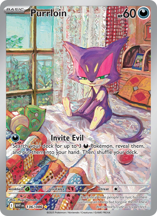 Purrloin - Pokémon TCG Card