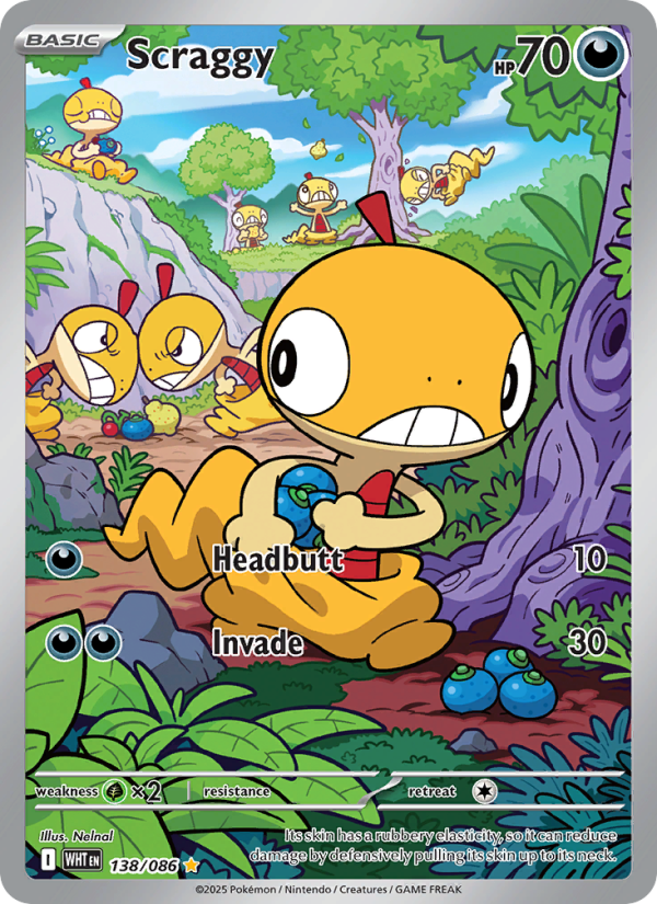 Scraggy - Pokémon TCG Card