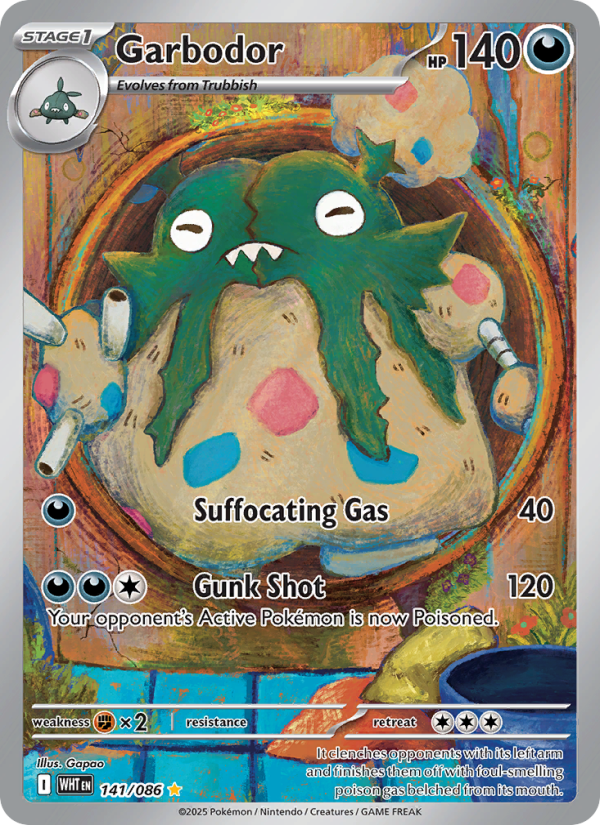 Garbodor - Pokémon TCG Card