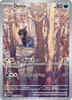 Deino - pokemon TCG Card
