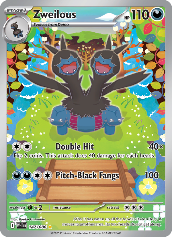 Zweilous - Pokémon TCG Card