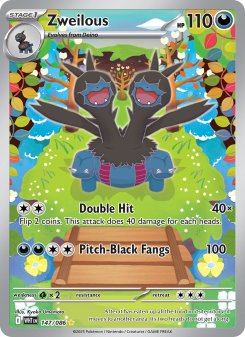 Zweilous - pokemon TCG Card