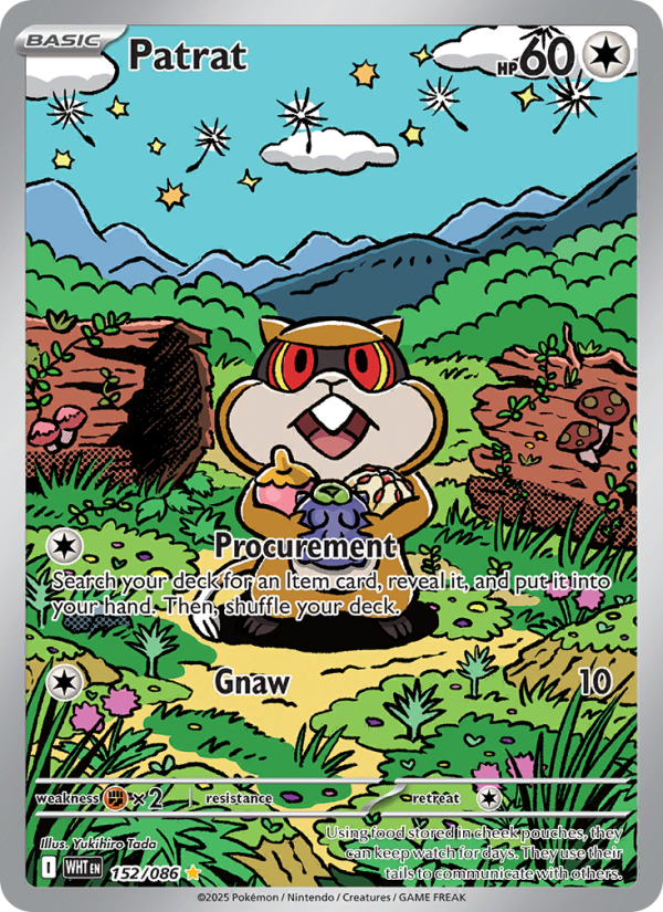 Patrat - Pokémon TCG Card