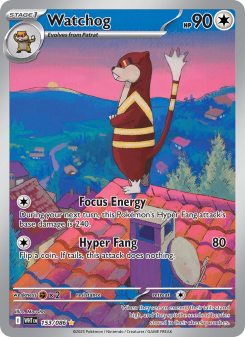 Watchog - pokemon TCG Card
