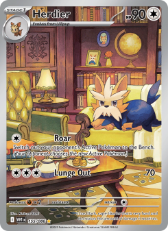 Herdier - pokemon TCG Card