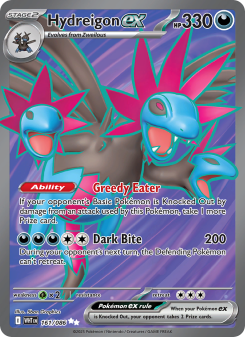 Hydreigon ex - pokemon TCG Card