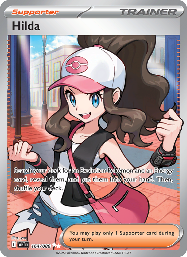 Hilda - Pokémon TCG Card