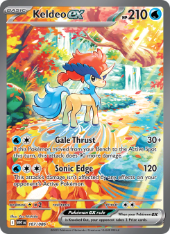 Keldeo ex - pokemon TCG Card