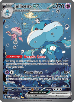 Jellicent ex - pokemon TCG Card