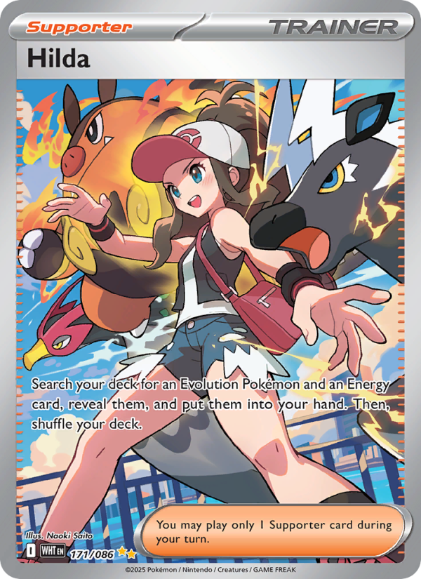 Hilda - Pokémon TCG Card