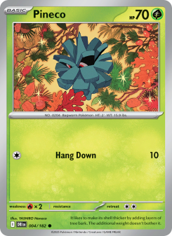 Pineco - pokemon TCG Card