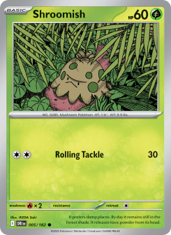 Shroomish - pokemon TCG Card