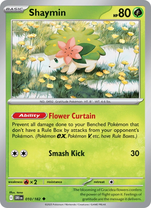 Shaymin - Pokémon TCG Card