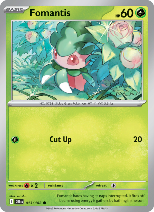 Fomantis - Pokémon TCG Card