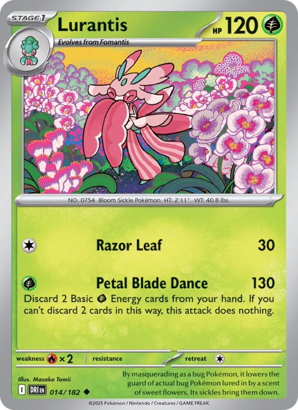 Lurantis - Pokémon TCG Card