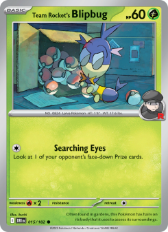 Team Rocket's Blipbug - pokemon TCG Card