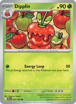 Dipplin - pokemon TCG Card