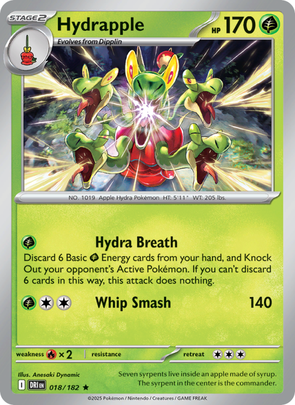 Hydrapple - Pokémon TCG Card