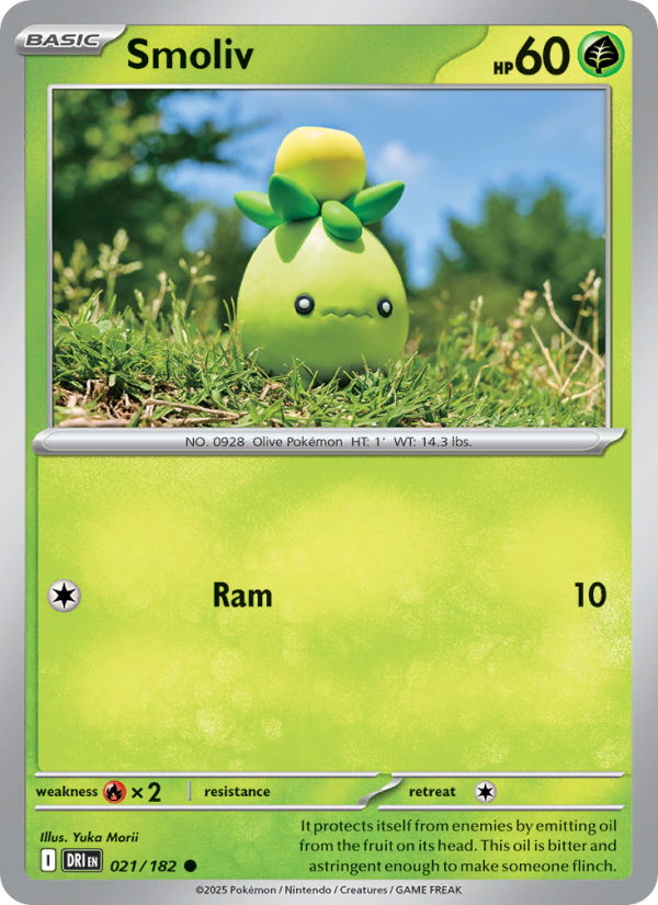 Smoliv - Pokémon TCG Card