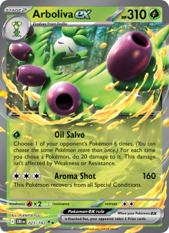 Arboliva ex - pokemon TCG Card