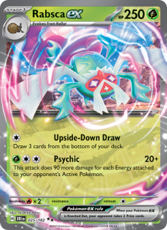 Rabsca ex - pokemon TCG Card
