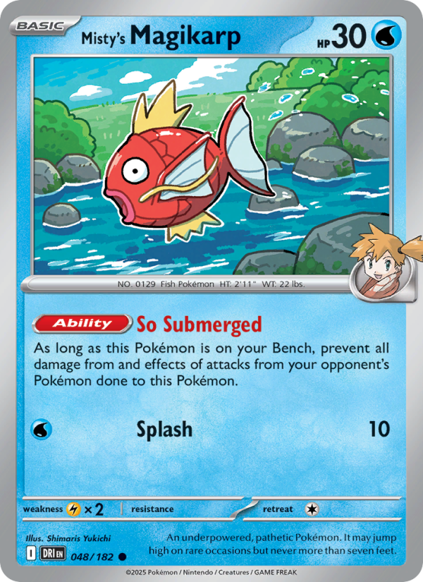 Misty's Magikarp - Pokémon TCG Card