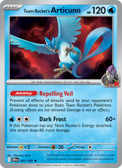 Team Rocket's Articuno - pokemon TCG Card