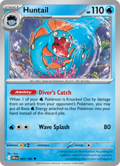 Huntail - pokemon TCG Card