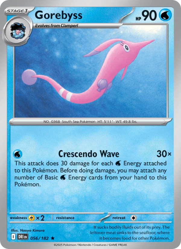 Gorebyss - Pokémon TCG Card