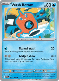 Wash Rotom - pokemon TCG Card