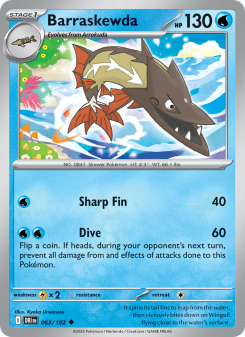 Barraskewda - pokemon TCG Card