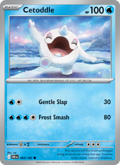 Cetoddle - pokemon TCG Card