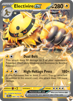 Electivire ex - pokemon TCG Card