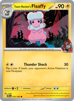 Team Rocket's Flaaffy - pokemon TCG Card