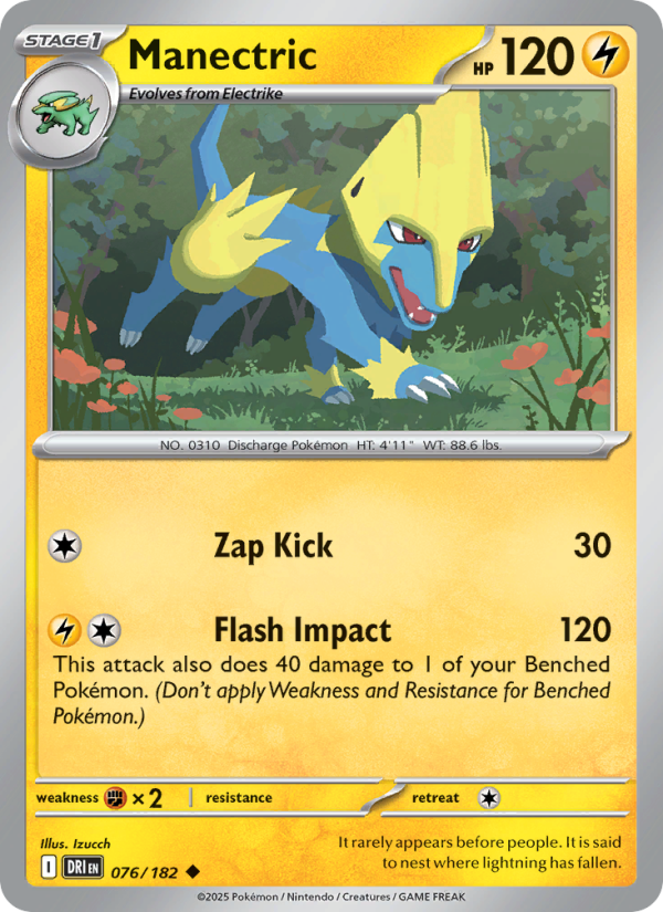 Manectric - Pokémon TCG Card