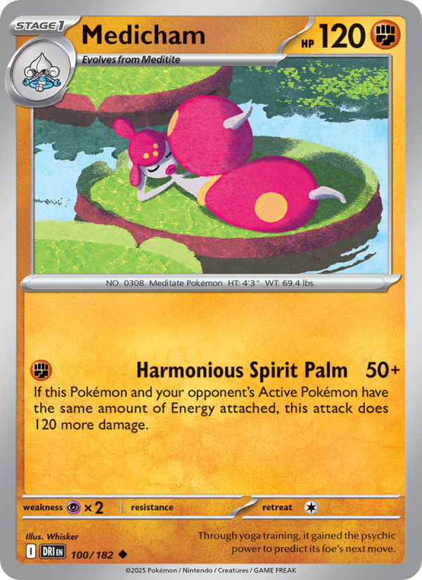 Medicham - Pokémon TCG Card