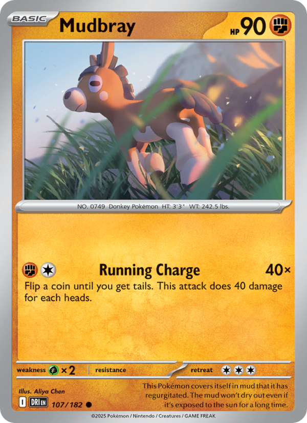 Mudbray - Pokémon TCG Card