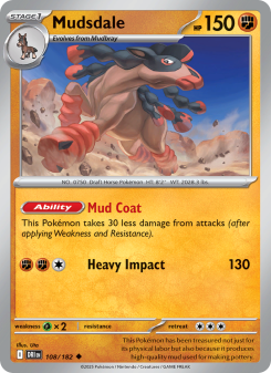 Mudsdale - pokemon TCG Card