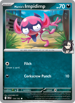 Marnie's Impidimp - pokemon TCG Card