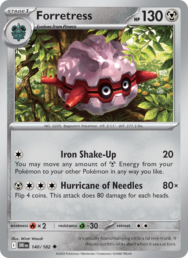 Forretress - Pokémon TCG Card